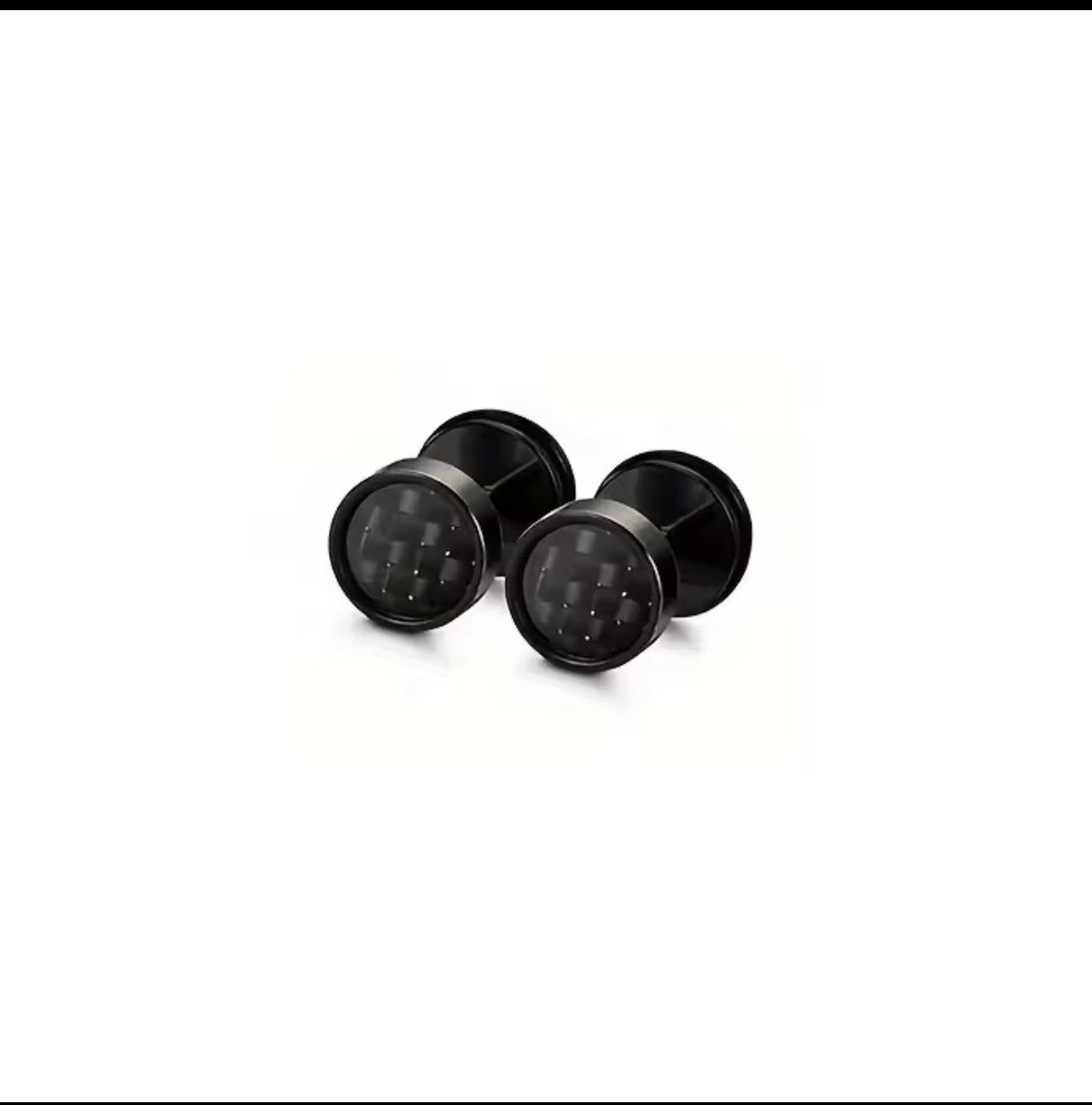 Mary Kay Ctg - Aretes circular dibujo negros