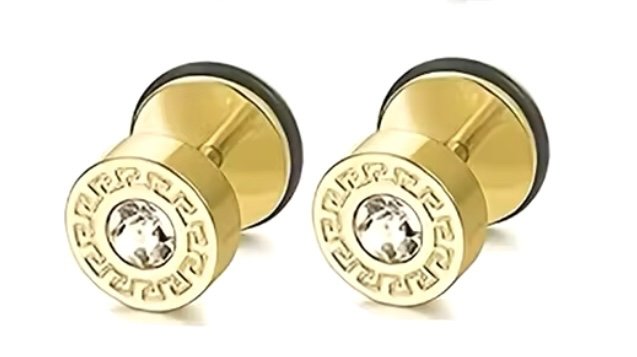 Mary Kay Ctg - Aretes circular diamante dorado