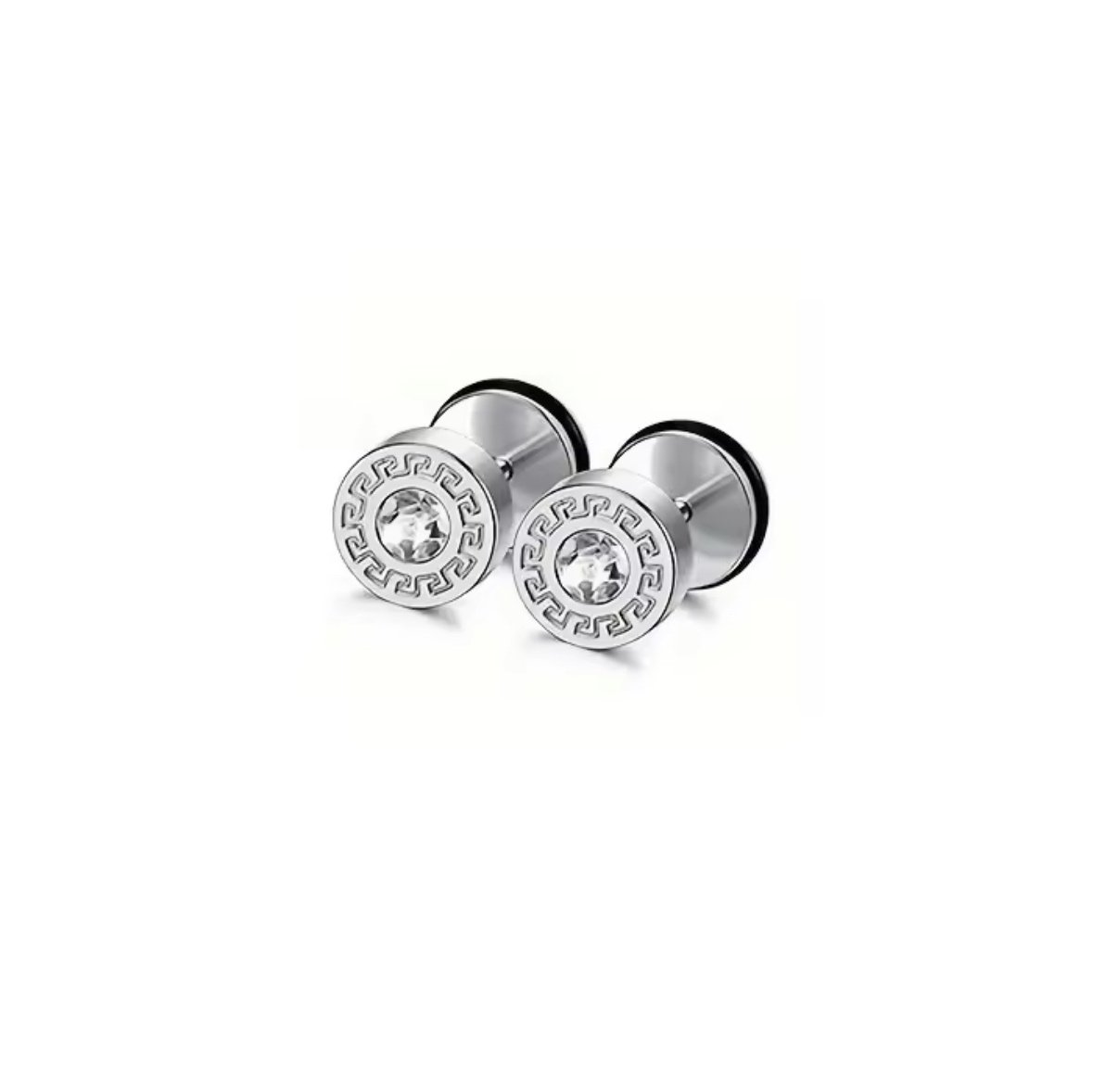 Mary Kay Ctg - Aretes circular diamante plateado
